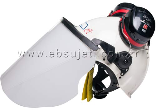 Safety Helmet With Ear Defender KMB-200